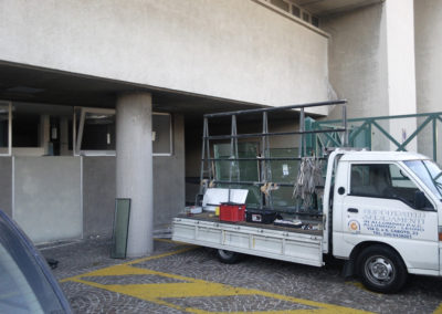 OSPEDALE CATTINARA - SERRAMENTI ALLUMINIO PER CENTRO PRELIEVI